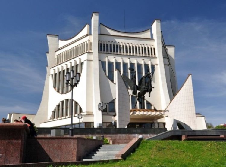 Akademiya dramaticheskogo iskusstva Grodno Belarus' 1984